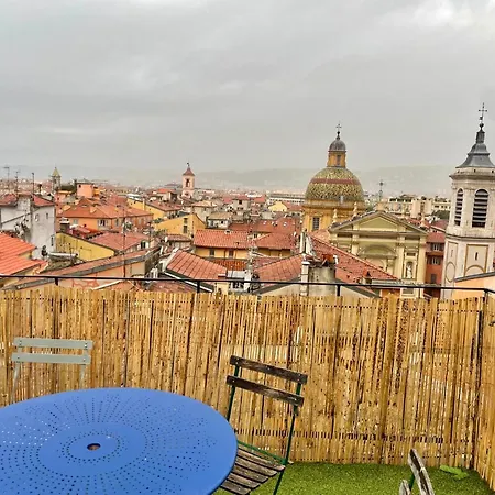 Apartamento Triplex Toit-terrasse Authentique Vieux-nice & Niza