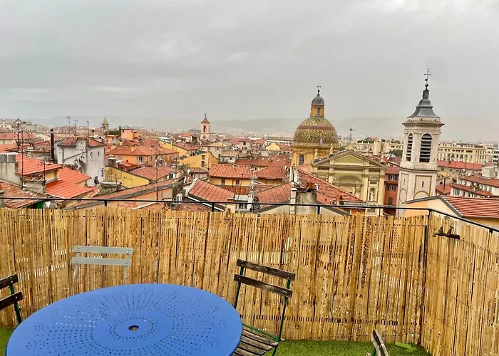 Daire Triplex Toit-terrasse Authentique Vieux-nice & Nice