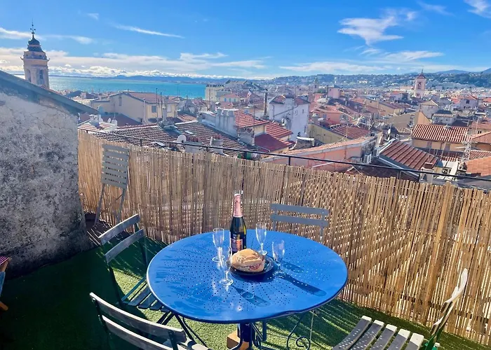 Lejlighed Triplex Toit-terrasse Authentique Vieux-nice & Nice
