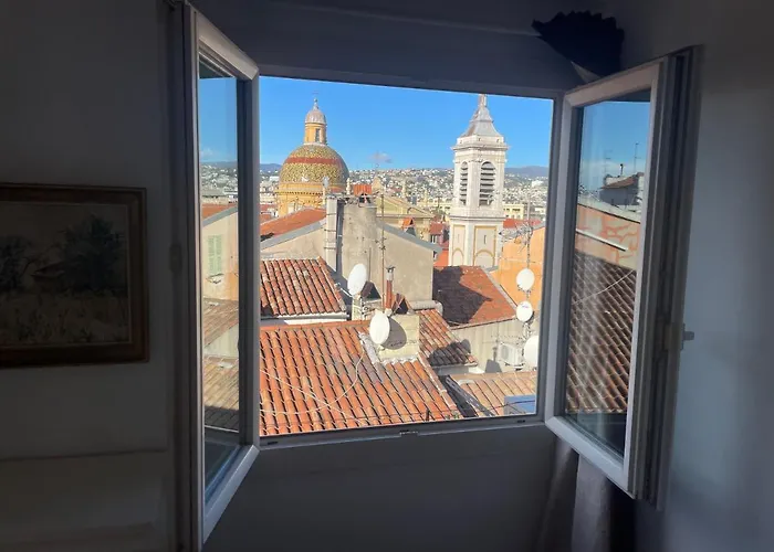 Triplex Toit-terrasse Authentique Vieux-nice &